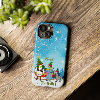 OMNI™ Shrek The Halls! (Shrek Trio: Shrek, Fiona and Donkey) Christmas Themed Phone Cases