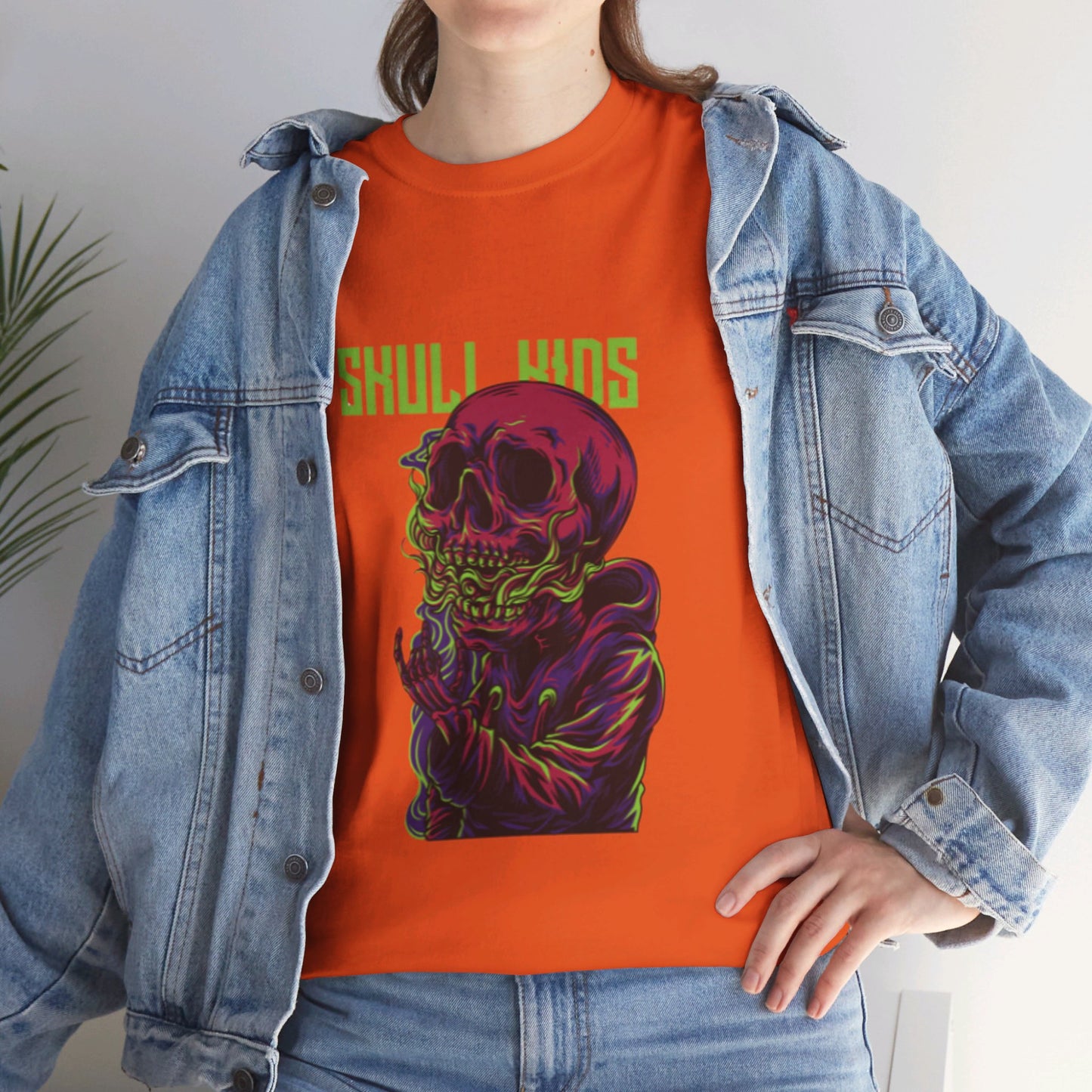 OMNI™ Skull Kids Unisex Heavy Cotton T-Shirt