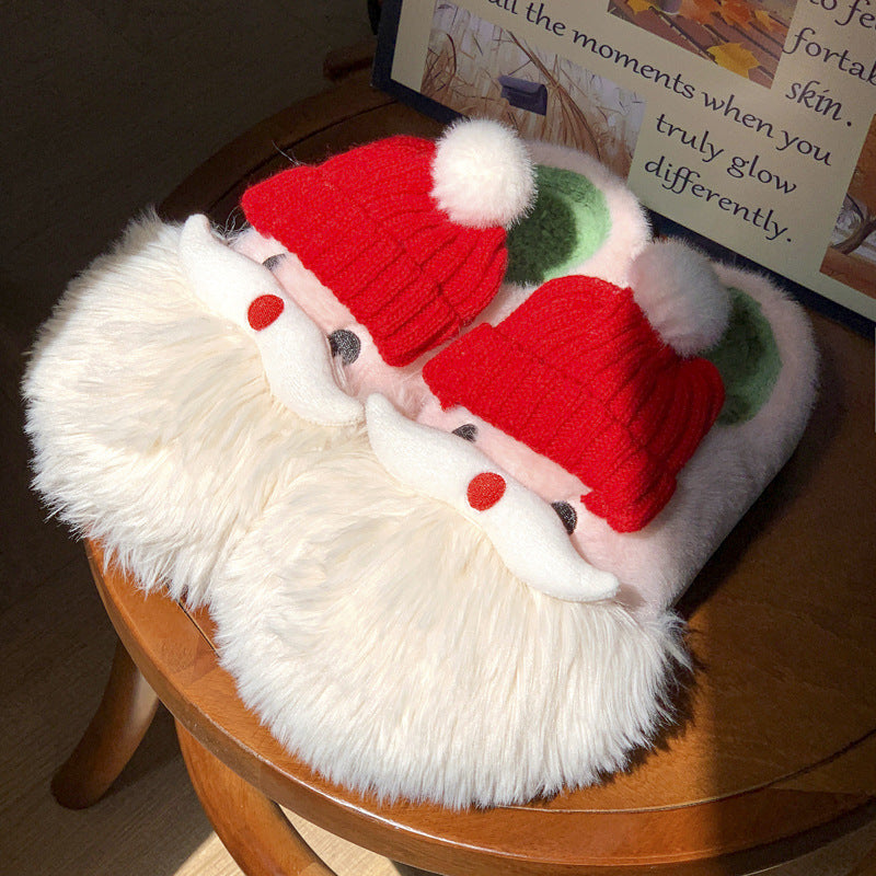 OMNI™ 3D Plush Santa Claus Christmas Plush Slippers