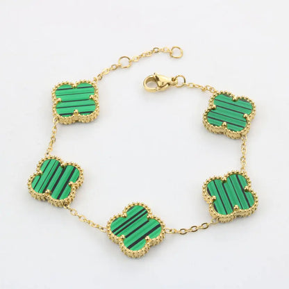 OMNI™ Luxury Four Leaf Clover Bracelet