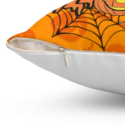 OMNI™ Classic Cartoon Halloween Spun Polyester Square Pillow