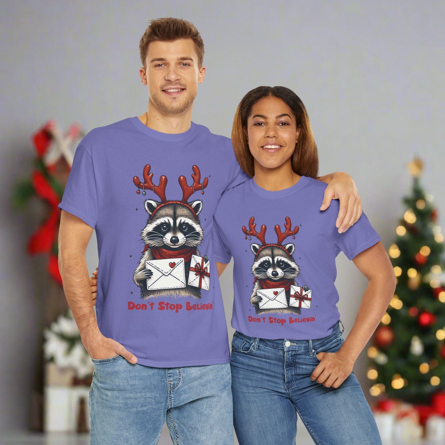 OMNI™ Don't Stop Believin' Unisex Heavy Cotton T-Shirt