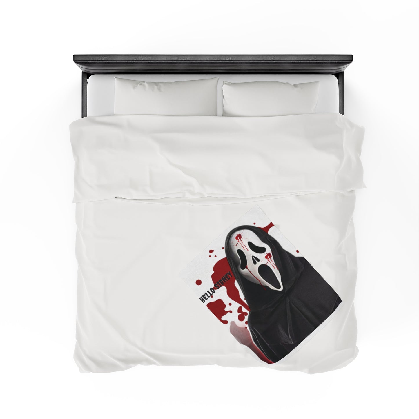 OMNI™ Ghostface Design Velveteen Plush Blanket