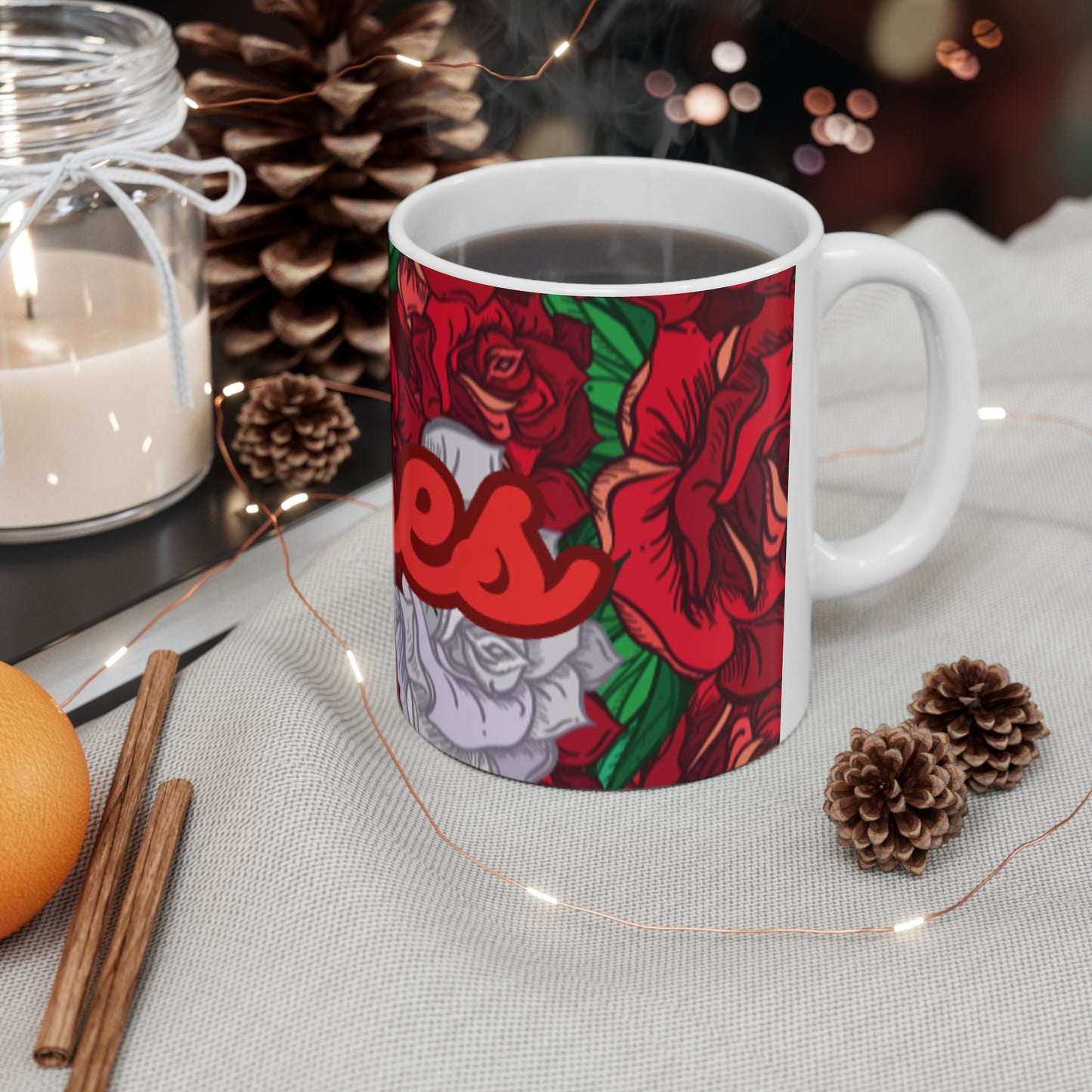 OMNI™ Roses Ceramic Mug