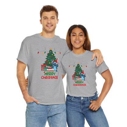 OMNI™ Stitch Christmas Themed Unisex Heavy Cotton T-Shirt