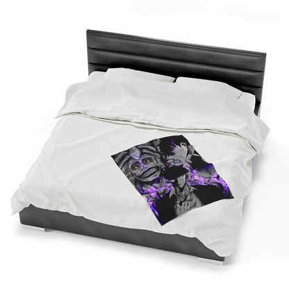 OMNI™ Solo Leveling/Sung Jin Woo Velveteen Plush Blanket