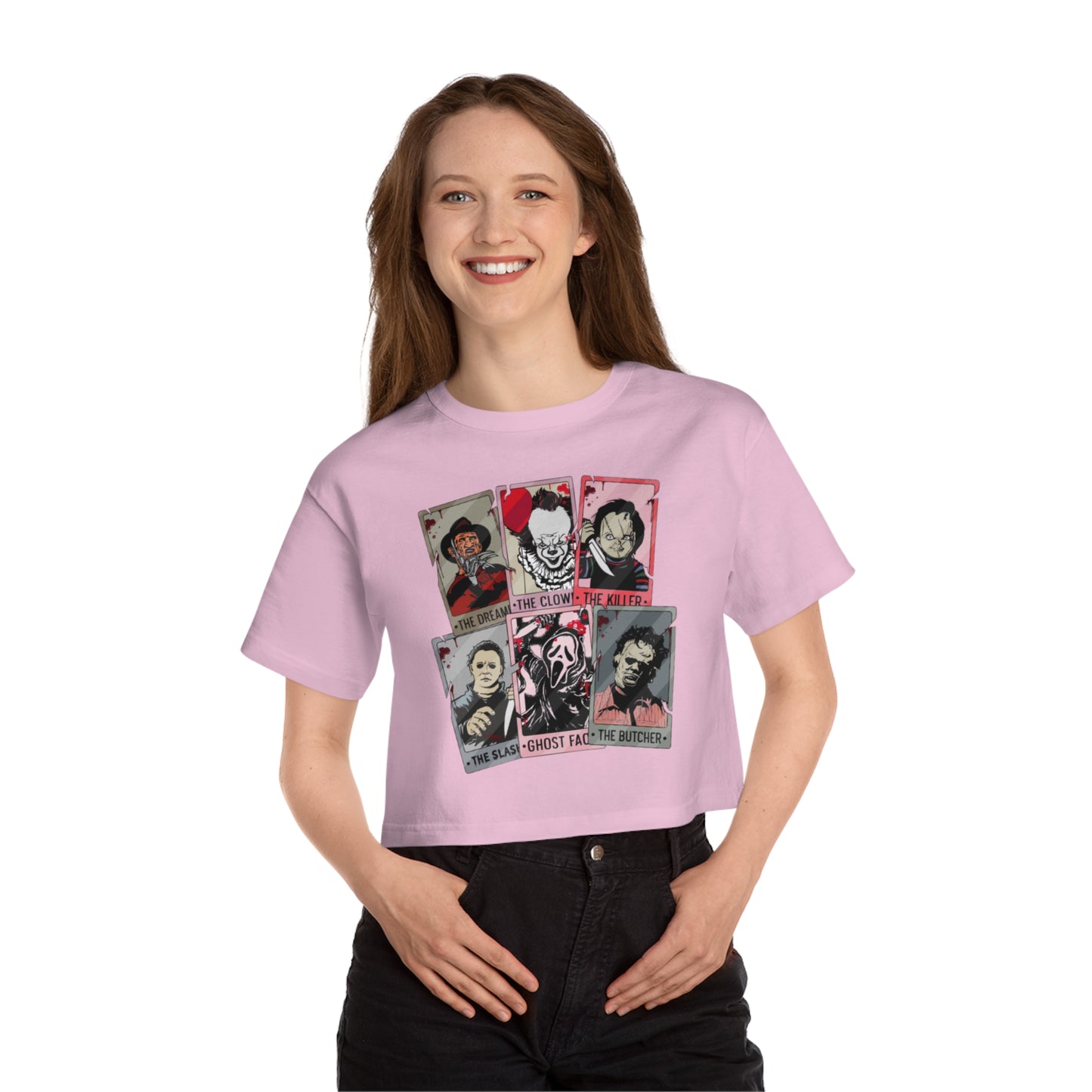 OMNI™ Horror Legends Champion Women's Heritage Cropped T-Shirt