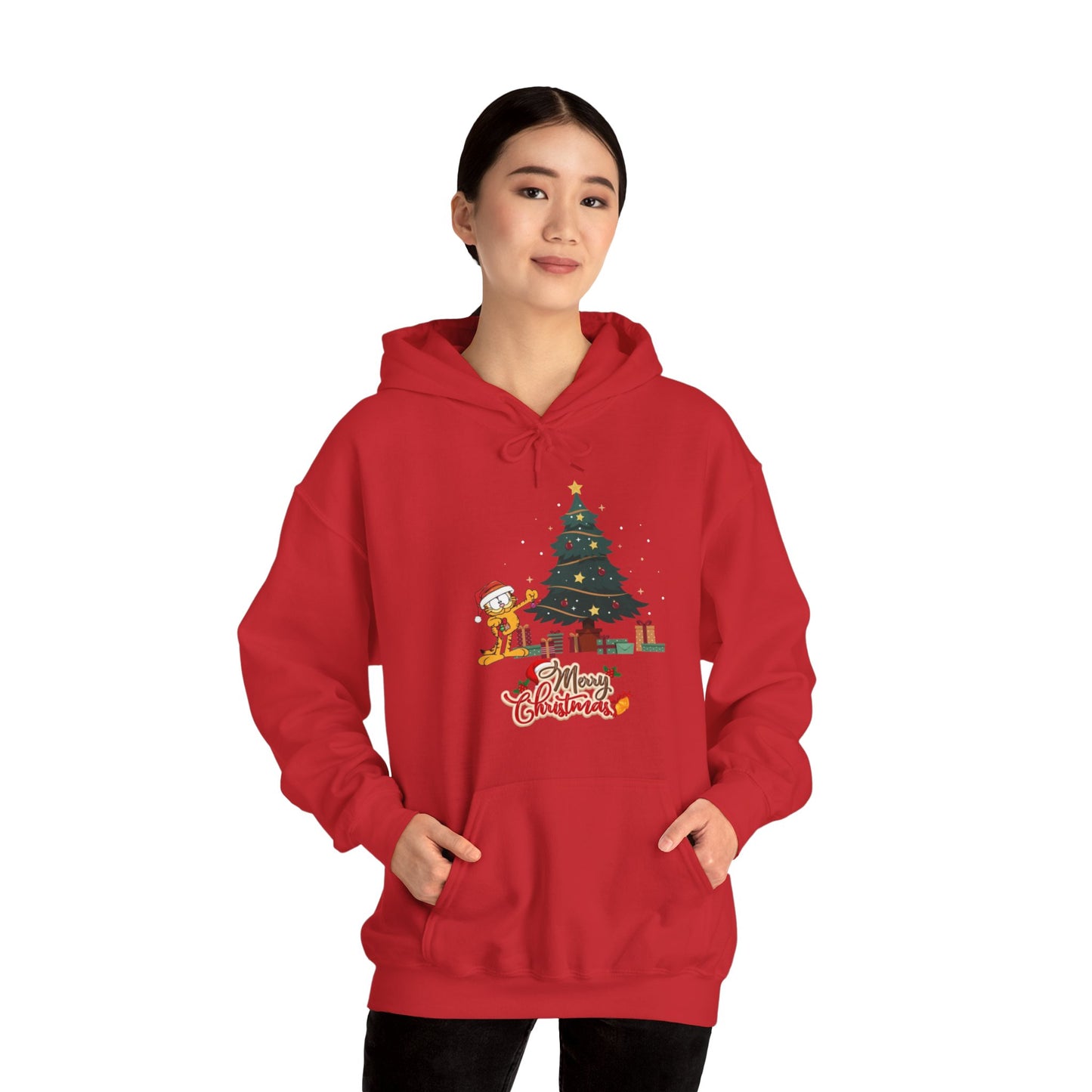 OMNI™ Garfield Christmas Themed Unisex Hoodie