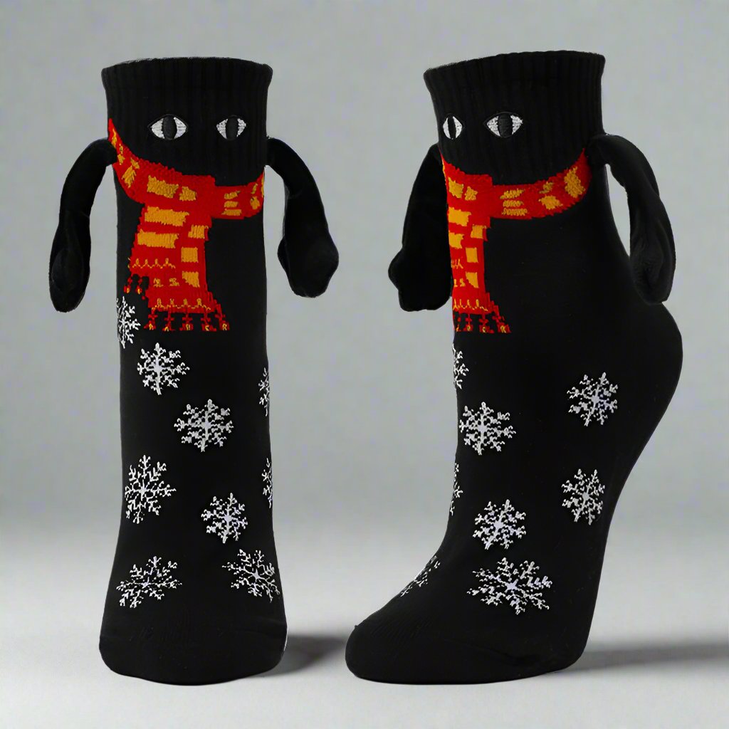 OMNI™ Christmas Themed Magnetic Hand Holding Socks