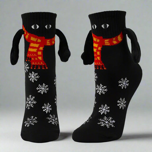 OMNI™ Christmas Themed Magnetic Hand Holding Socks