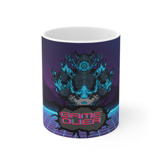 OMNI™ Game Over Gaming Background Ceramic Mug