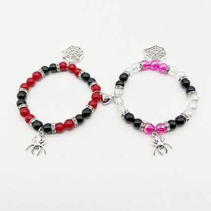 OMNI™ Halloween Themed Beaded Couple Bracelet