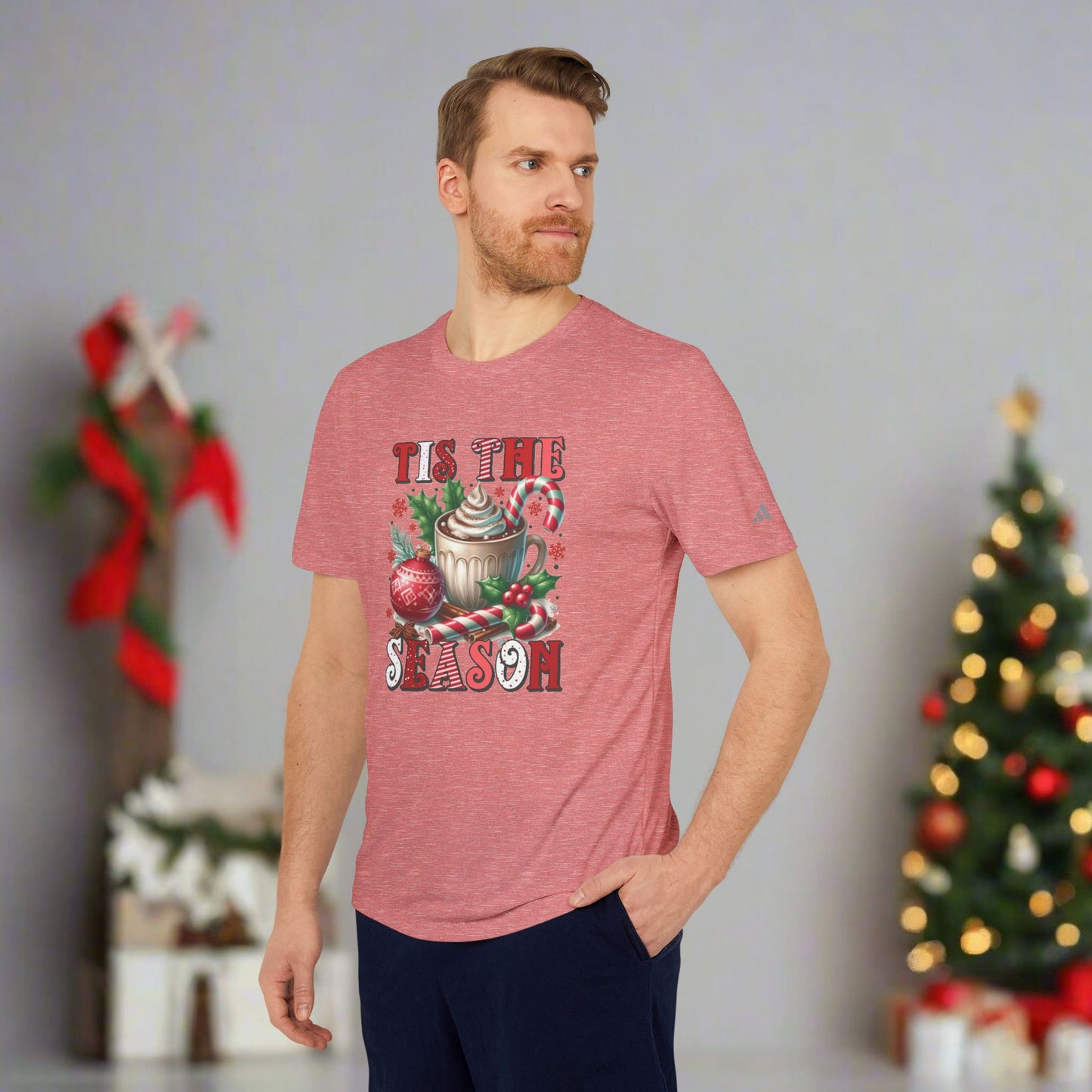 OMNI™ Tis The Season Adidas Unisex Sport T-Shirt