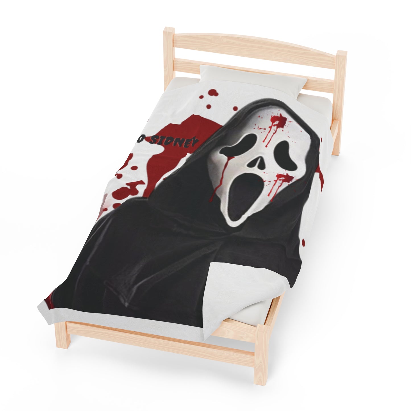 OMNI™ Ghostface Design Velveteen Plush Blanket