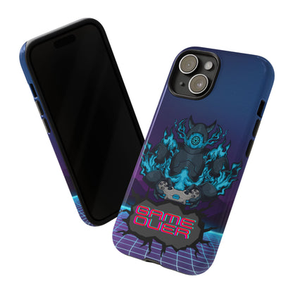 OMNI™ Game Over Gaming Background Double Layered Phone Case