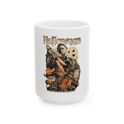 OMNI™ Michael Myers Halloween Ceramic Mug