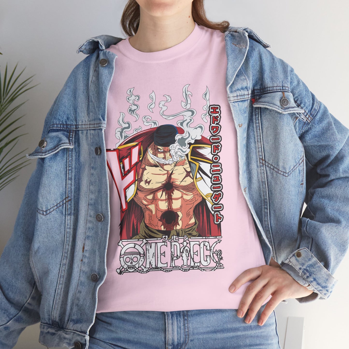 OMNI™ One Piece Edward "Whitebeard" Newgate Unisex Heavy Cotton T-Shirt