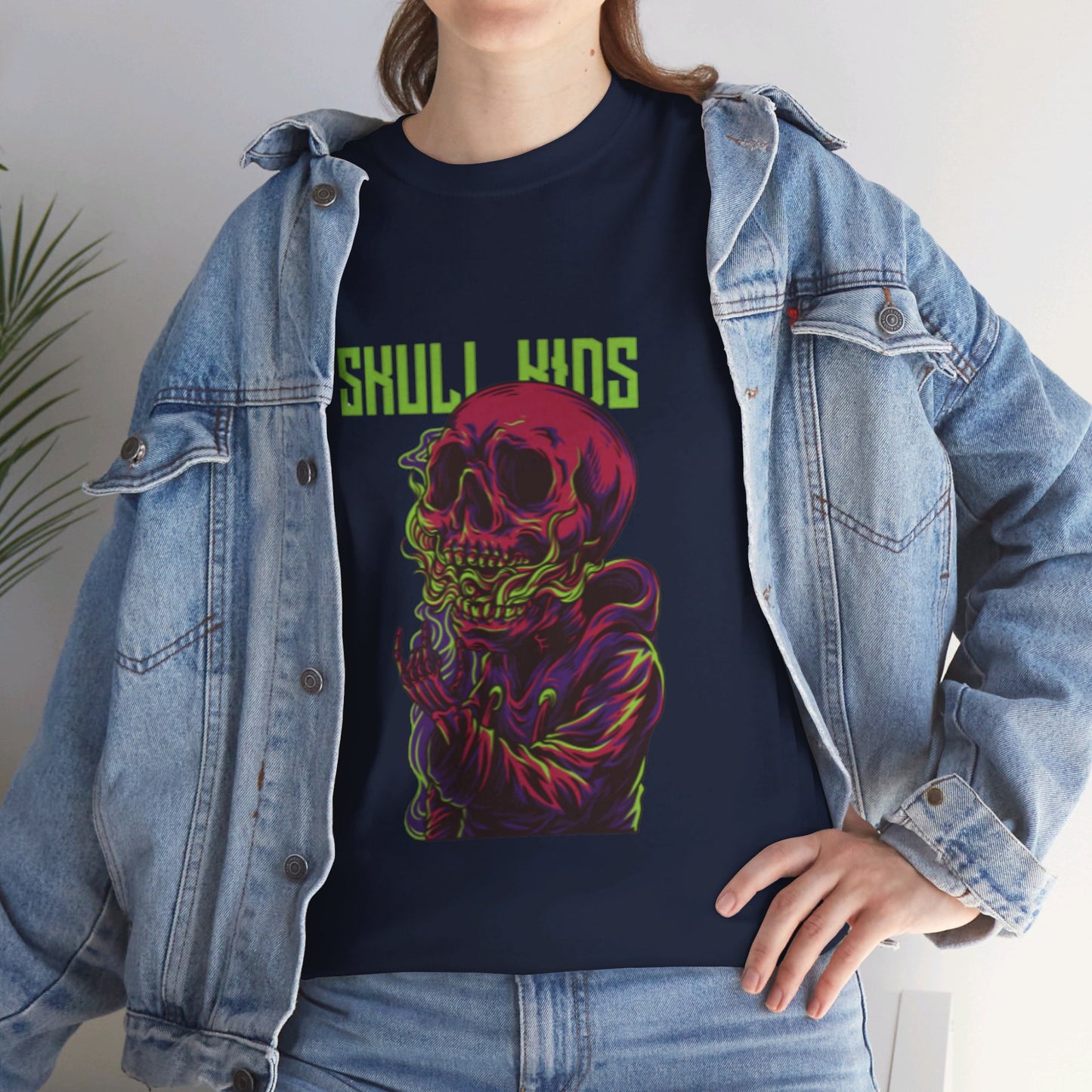 OMNI™ Skull Kids Unisex Heavy Cotton T-Shirt