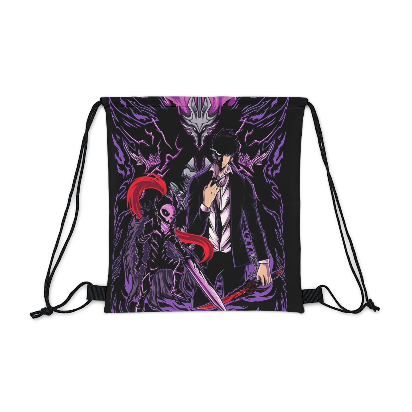 OMNI™ Solo Leveling (Ashborn, Sung Jin Woo and Igris) Outdoor Drawstring Bag