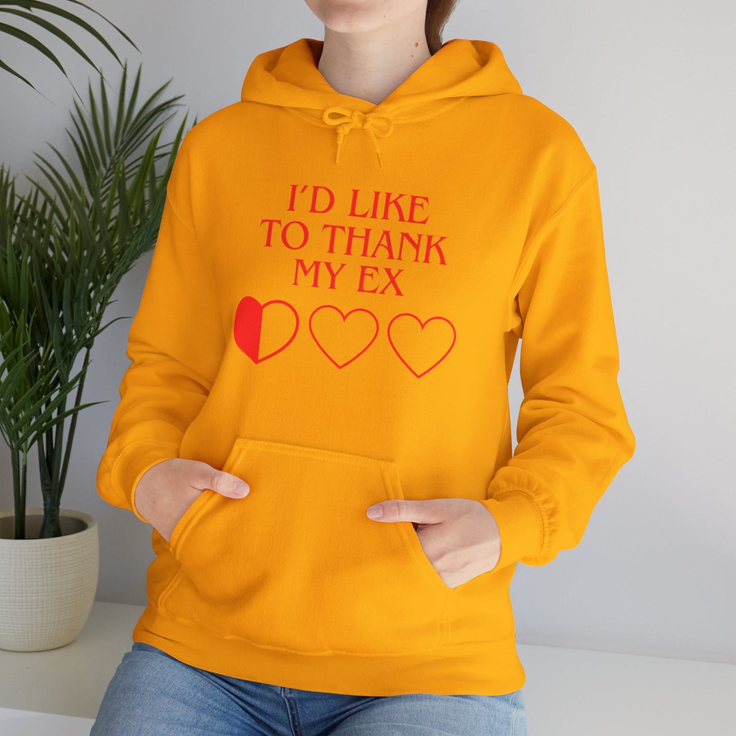 OMNI™ I'D Like To Thank My Ex Unisex Heavy Blend Hoodie