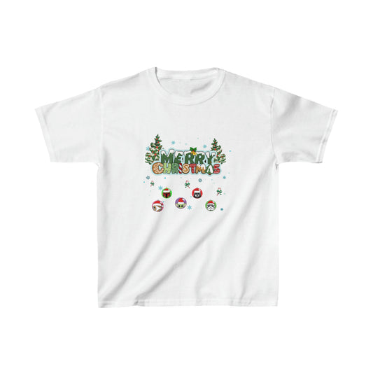 OMNI™ Star Wars Merry Christmas Kids Heavy Cotton T-Shirt