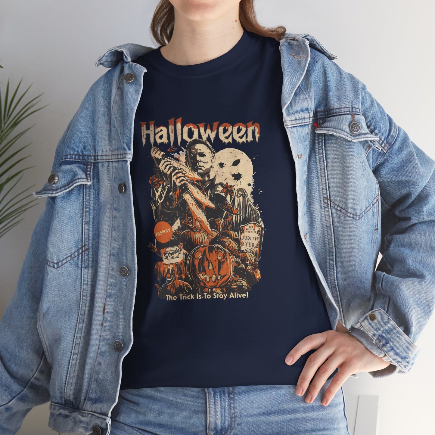 OMNI™ Michael Myers Halloween Unisex Heavy Cotton T-Shirt