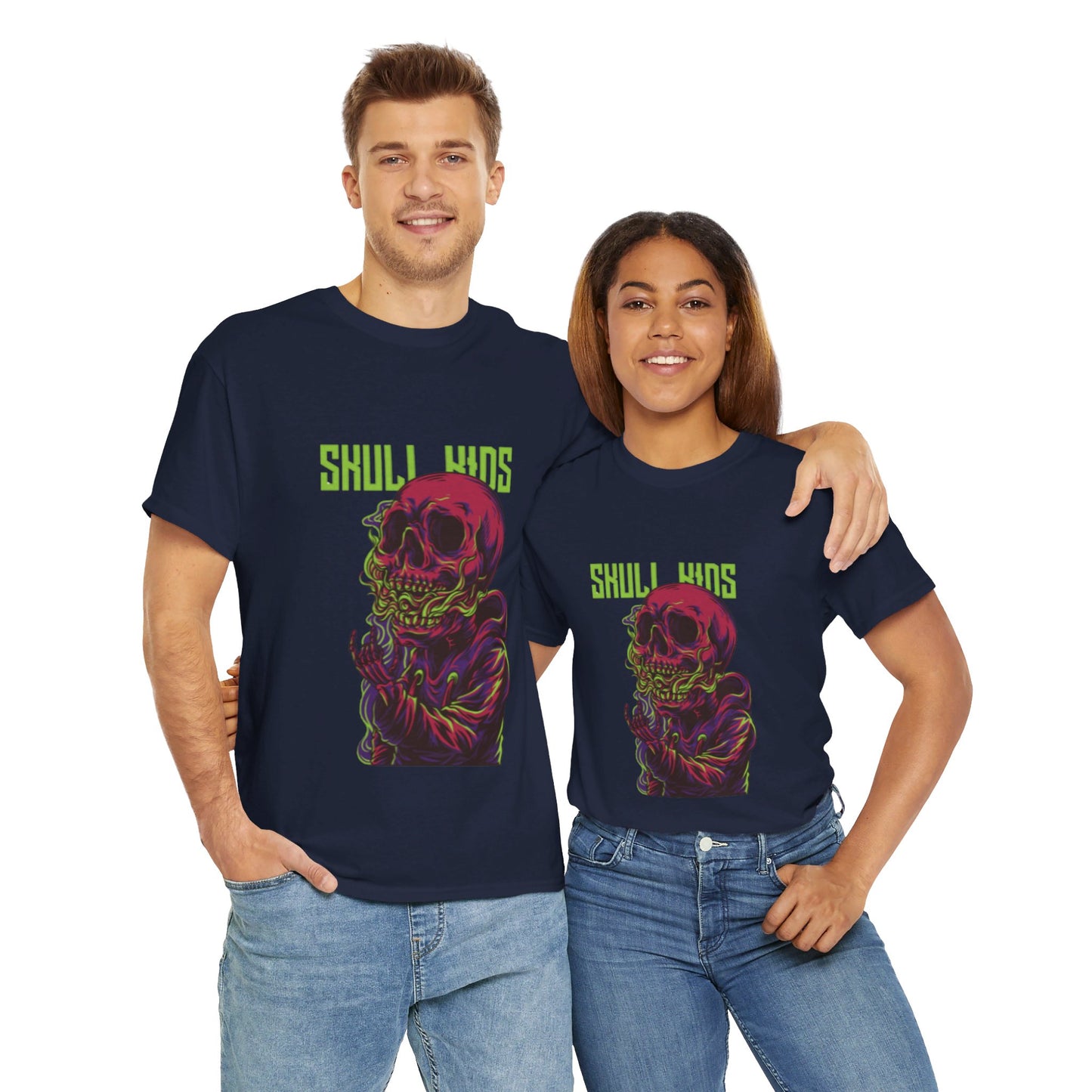 OMNI™ Skull Kids Unisex Heavy Cotton T-Shirt