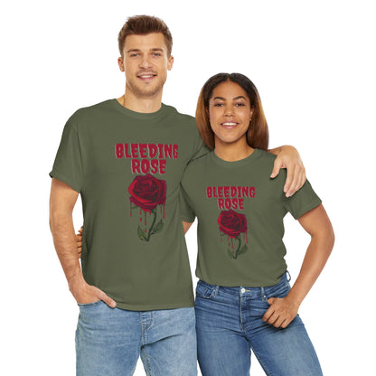 OMNI™ Bleeding Rose Unisex Heavy Cotton T-Shirt