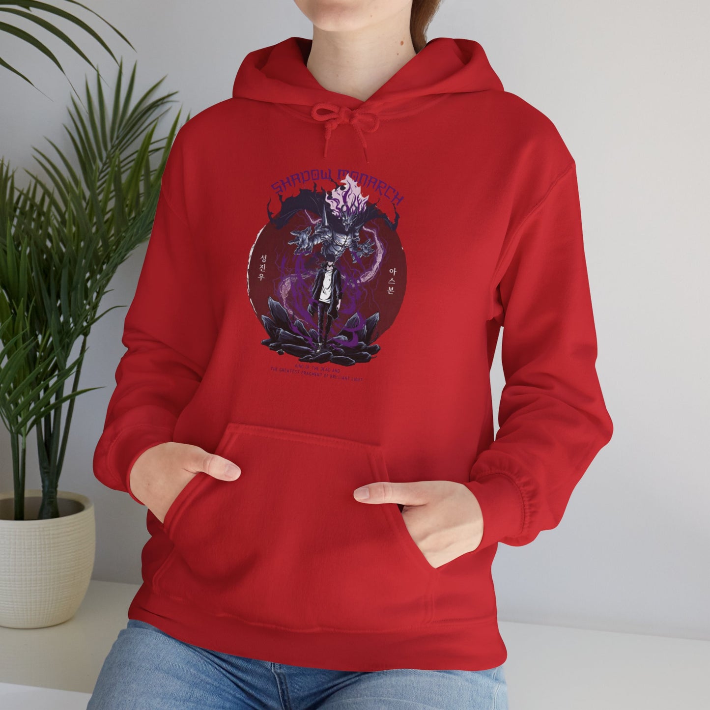 OMNI™ Shadow Monarch (Sung Jin Woo and Ashborn) Unisex Heavy Blend  Hoodie