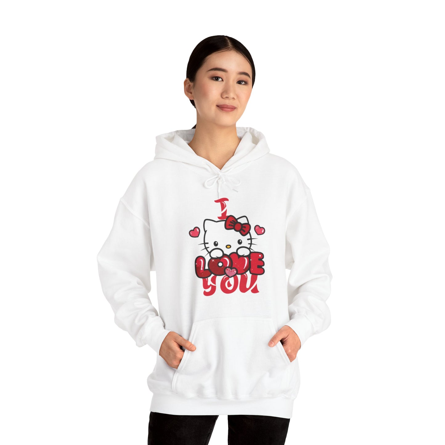 OMNI™ Hello Kitty Valentine's Day Unisex Heavy Blend Hoodie