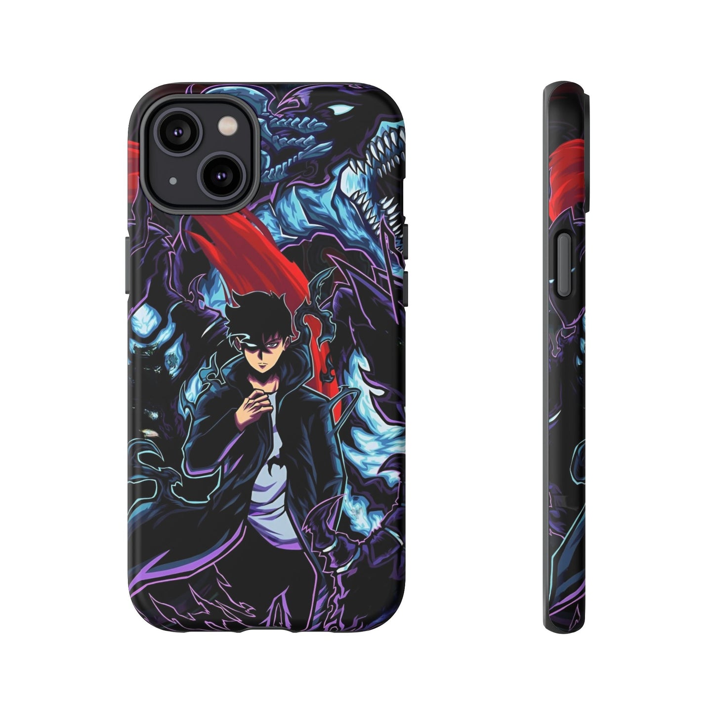 OMNI™ Solo Leveling (Sung Jin Woo and Kamish) Double Layered Phone Cases