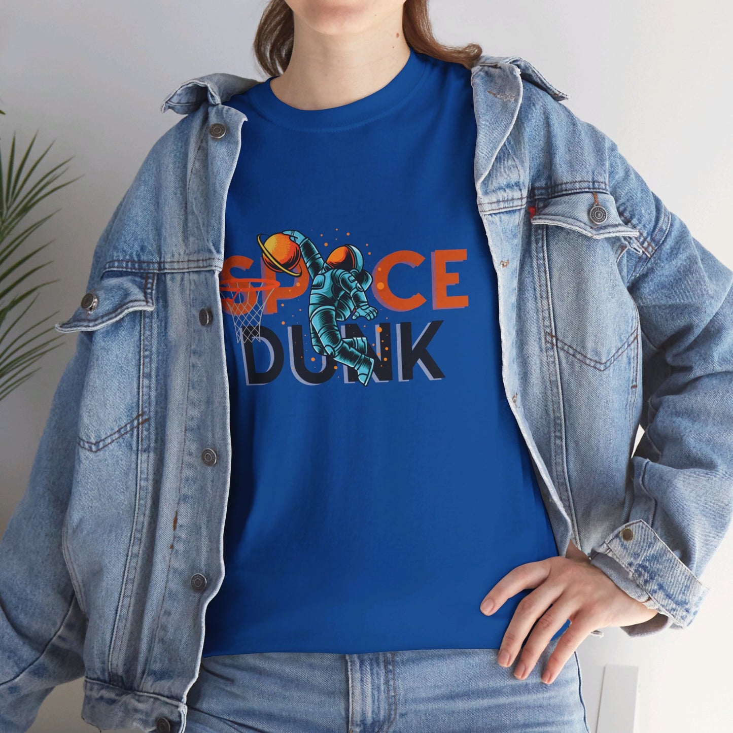 OMNI™ Space Dunk Unisex Heavy Cotton T-Shirt