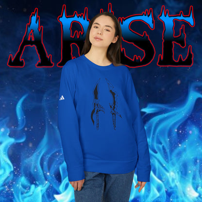 OMNI™ Solo Leveling Dual Dagger Adidas Unisex Fleece Crewneck Sweatshirt