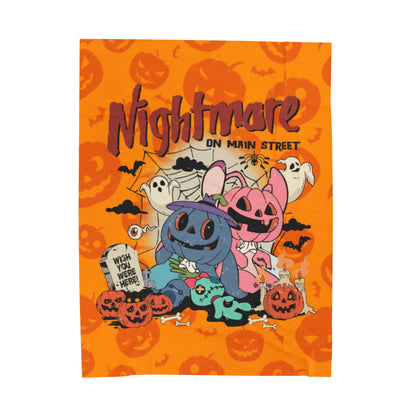 OMNI™ Nightmare On Main Street Velveteen Plush Blanket