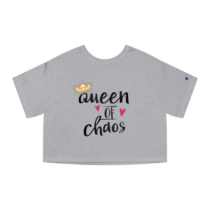 OMNI™ Queen Of Chaos Champion Women's Heritage Cropped T-Shirt