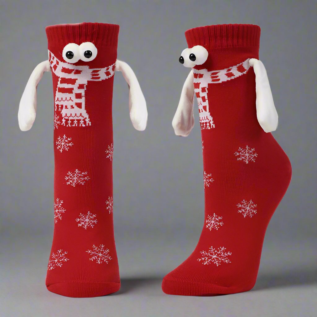 OMNI™ Christmas Themed Magnetic Hand Holding Socks