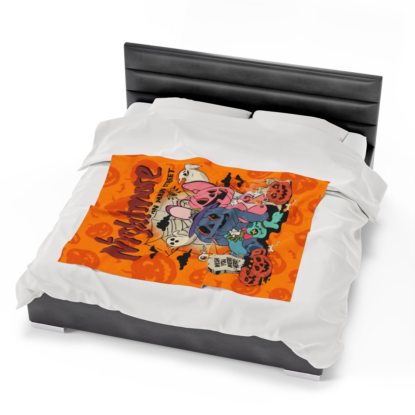 OMNI™ Nightmare On Main Street Velveteen Plush Blanket