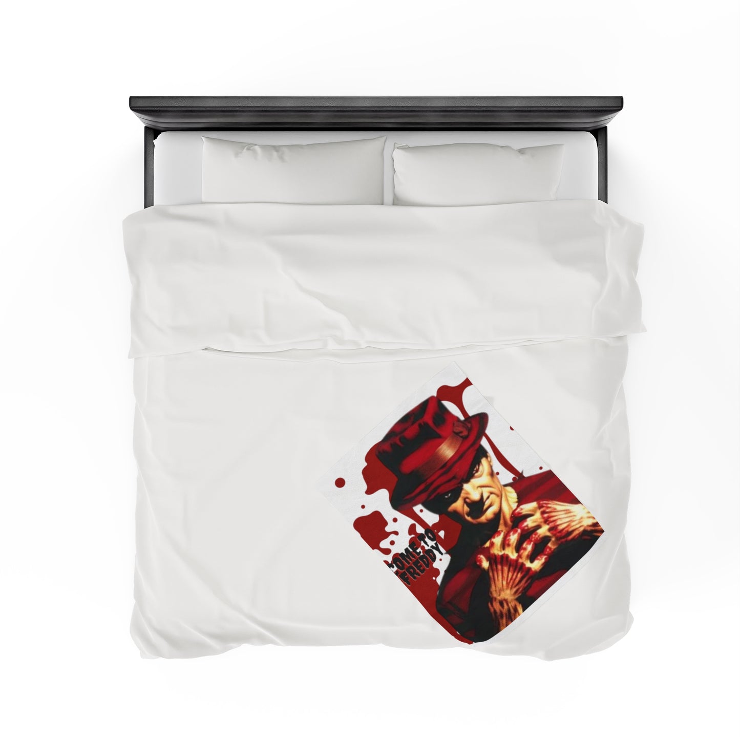 OMNI™ Freddy Krueger Design Velveteen Plush Blanket