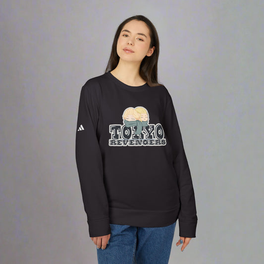 OMNI™ Tokyo Revengers Chibi Draken and Mikey Adidas Unisex Fleece Crewneck Sweatshirt