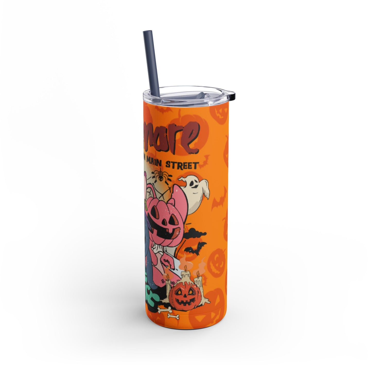 OMNI™ Nightmare On Main Street Maars Maker Skinny Matte Tumbler