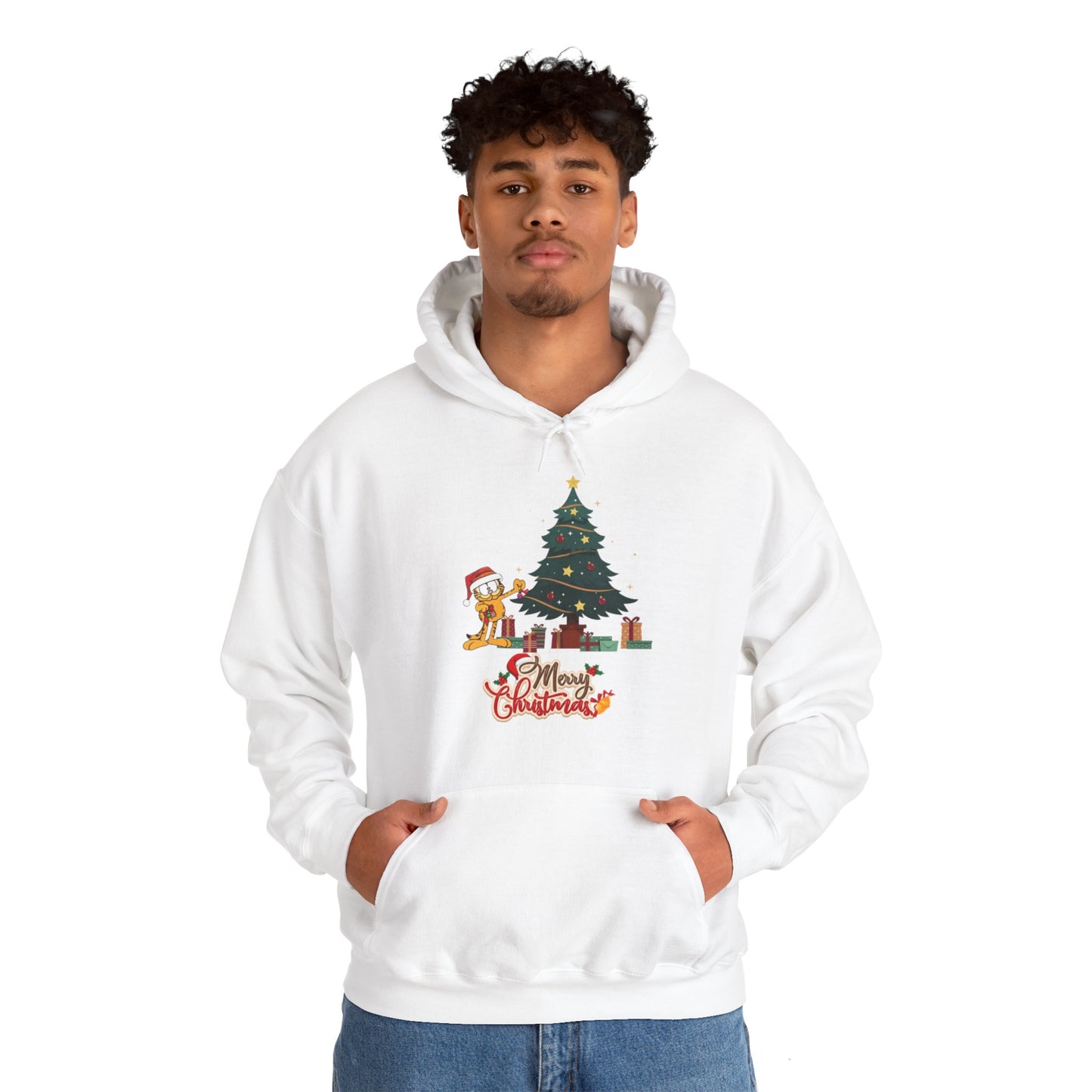 OMNI™ Garfield Christmas Themed Unisex Hoodie