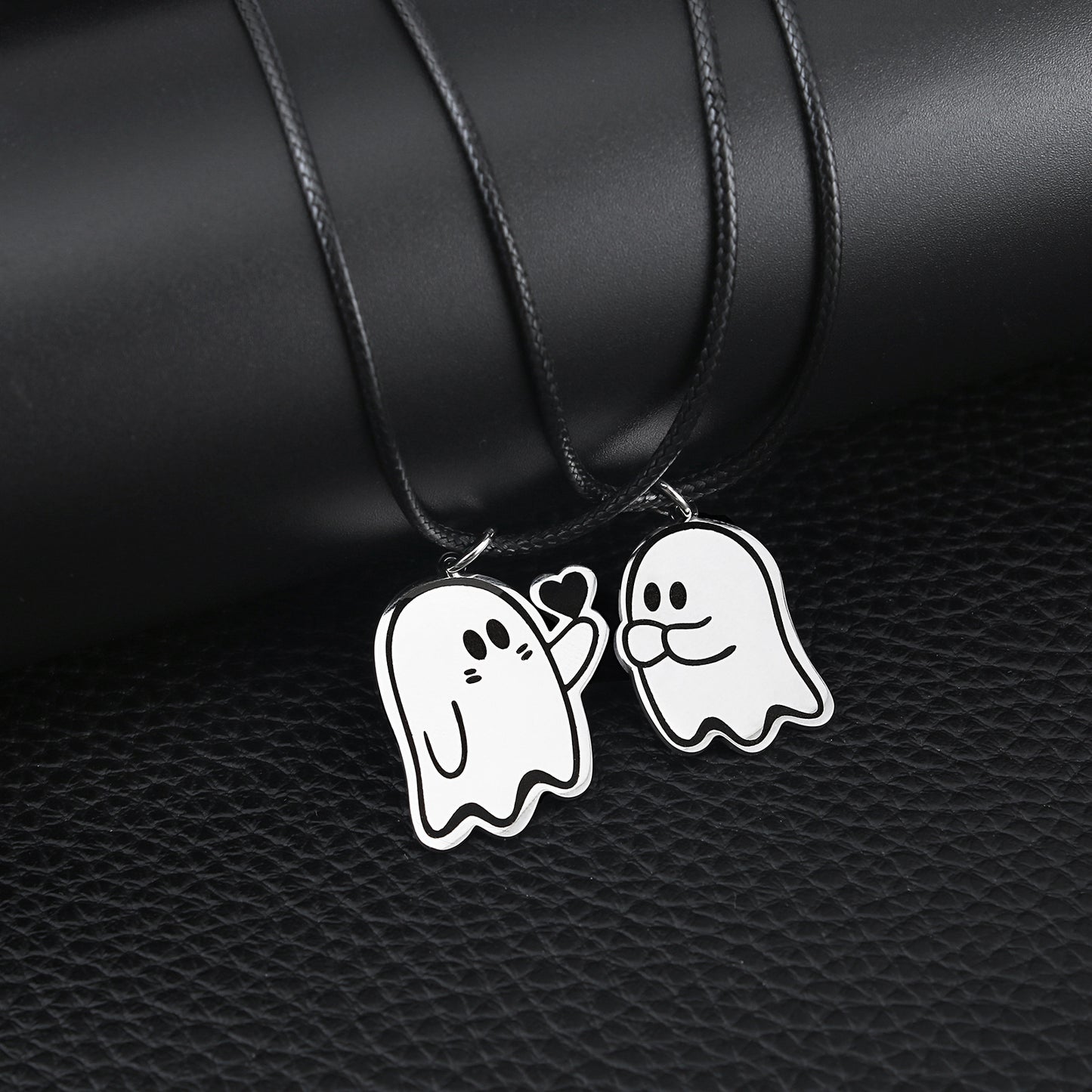 OMNI™ Halloween Cute Love Ghost Couples Necklace