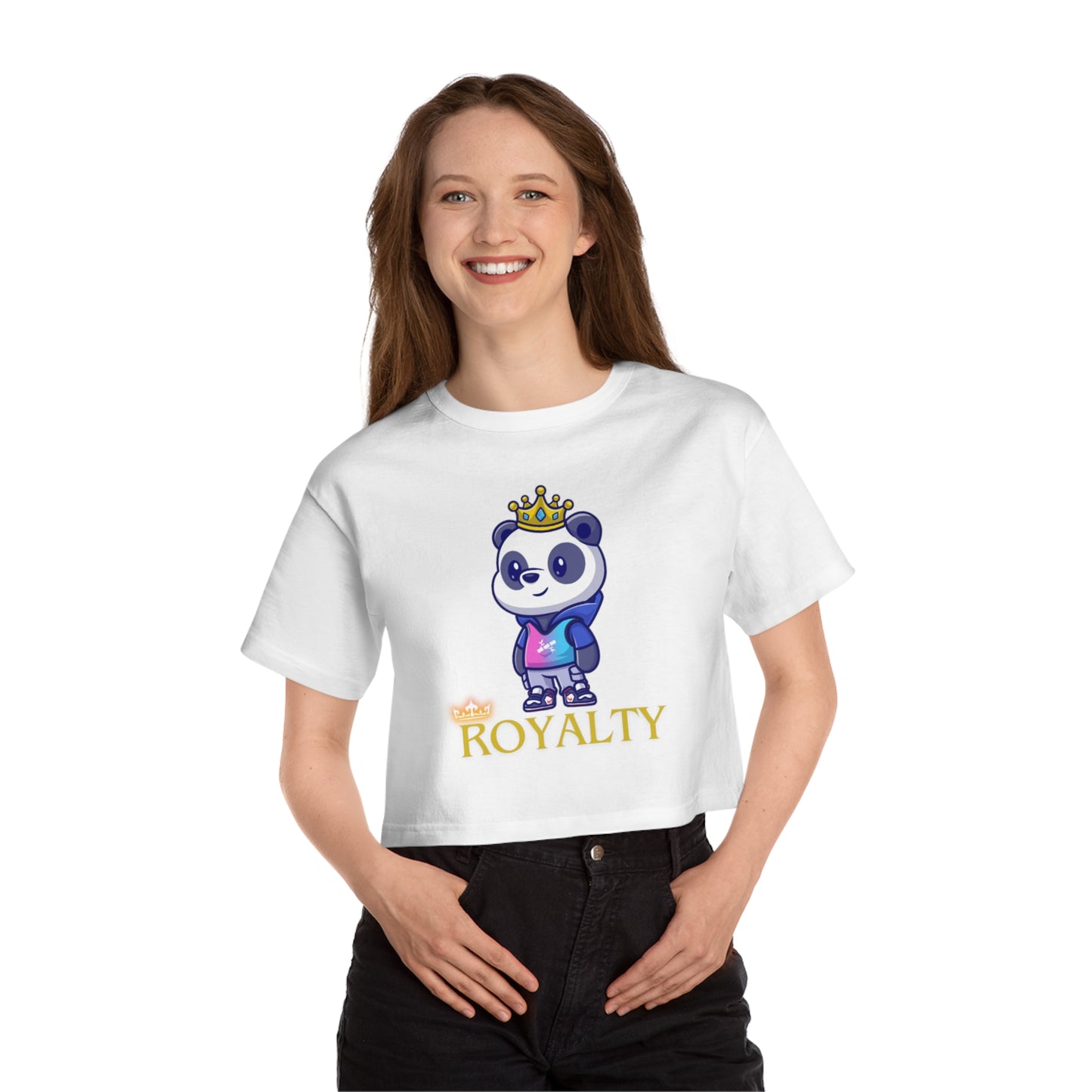 OMNI™ Royalty Champion Women's Heritage Cropped T-Shirt