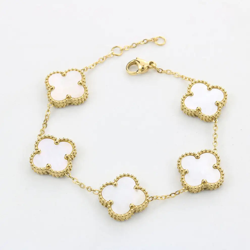 OMNI™ Luxury Four Leaf Clover Bracelet