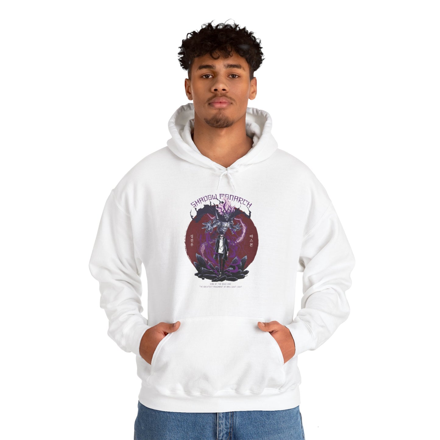 OMNI™ Shadow Monarch (Sung Jin Woo and Ashborn) Unisex Heavy Blend  Hoodie