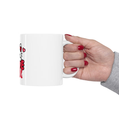 OMNI™ Hello Kitty Valentine's Day Ceramic Mug (11oz)