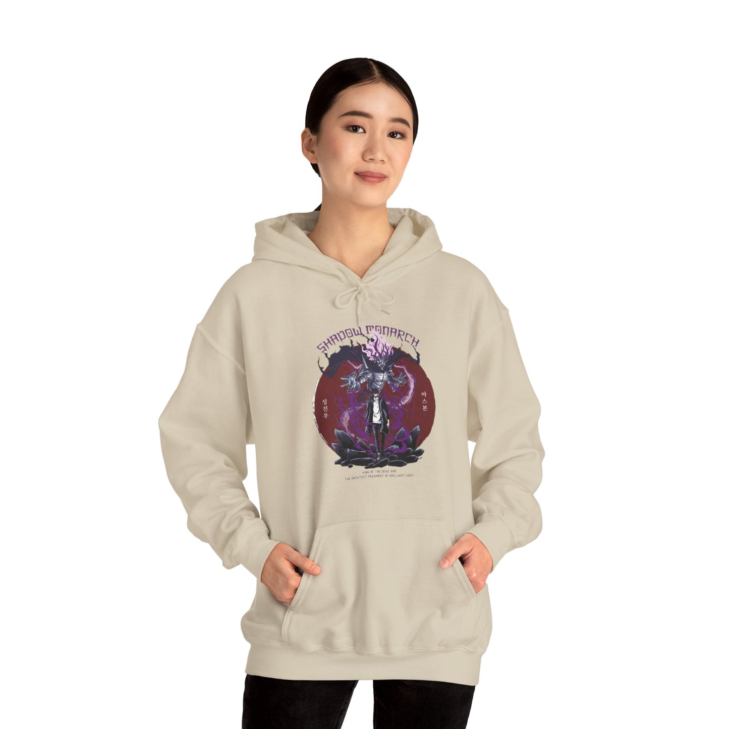 OMNI™ Shadow Monarch (Sung Jin Woo and Ashborn) Unisex Heavy Blend  Hoodie