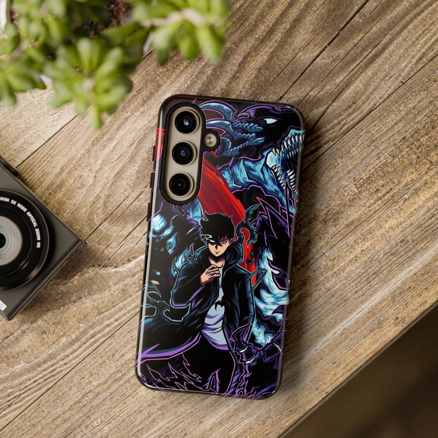 OMNI™ Solo Leveling (Sung Jin Woo and Kamish) Double Layered Phone Cases