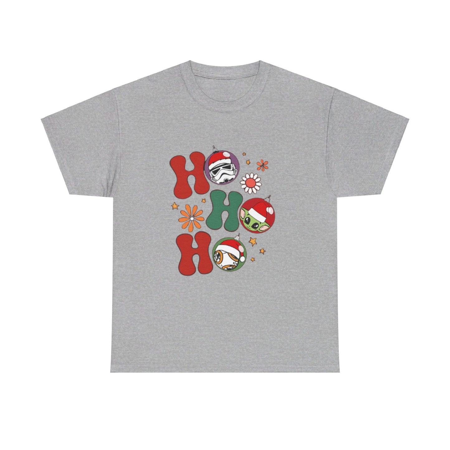 OMNI™ HO! HO! HO! Star Wars Christmas Themed Unisex Heavy Cotton T-Shirt