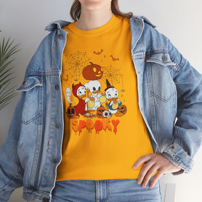 OMNI™ Spooky Halloween Duck Unisex Heavy Cotton T-Shirt